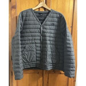 The North Face Zepher Down Jacket Shell Collarless Men's XXL 2XL 700 Fill READ